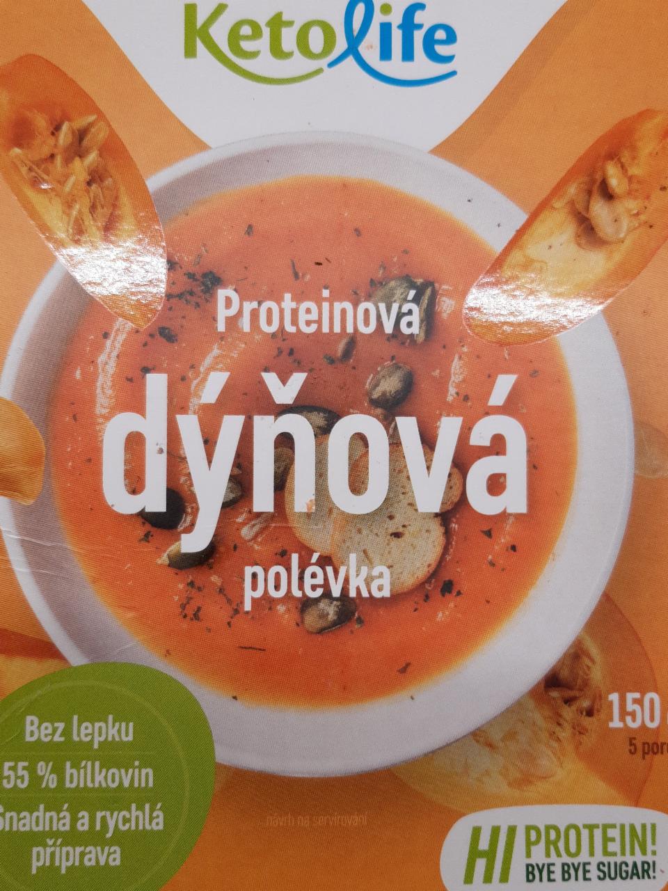 Fotografie - Proteinová dýňová polévka Ketolife