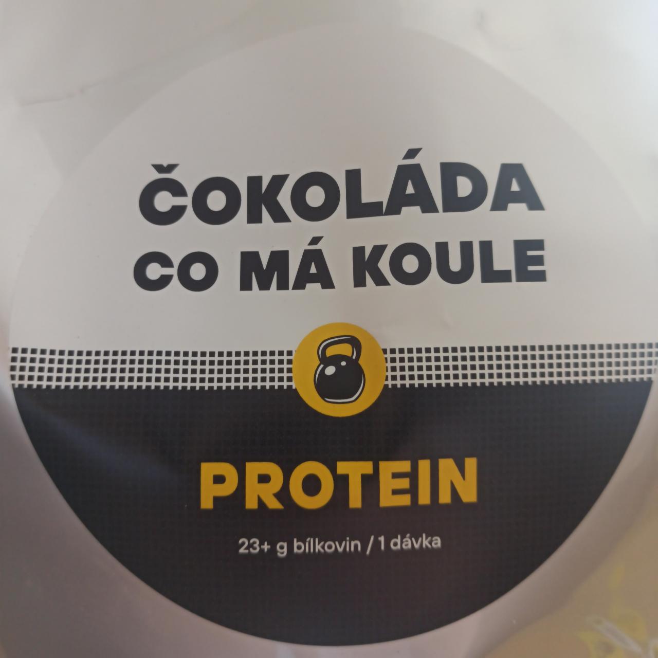 Fotografie - Protein Čokoláda co má koule Železná koule