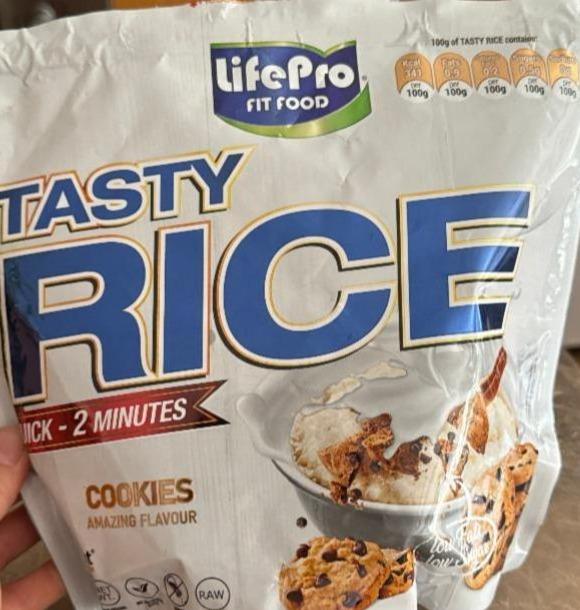 Fotografie - Tasty rice cookies amazing flavour LifePro Fit Food