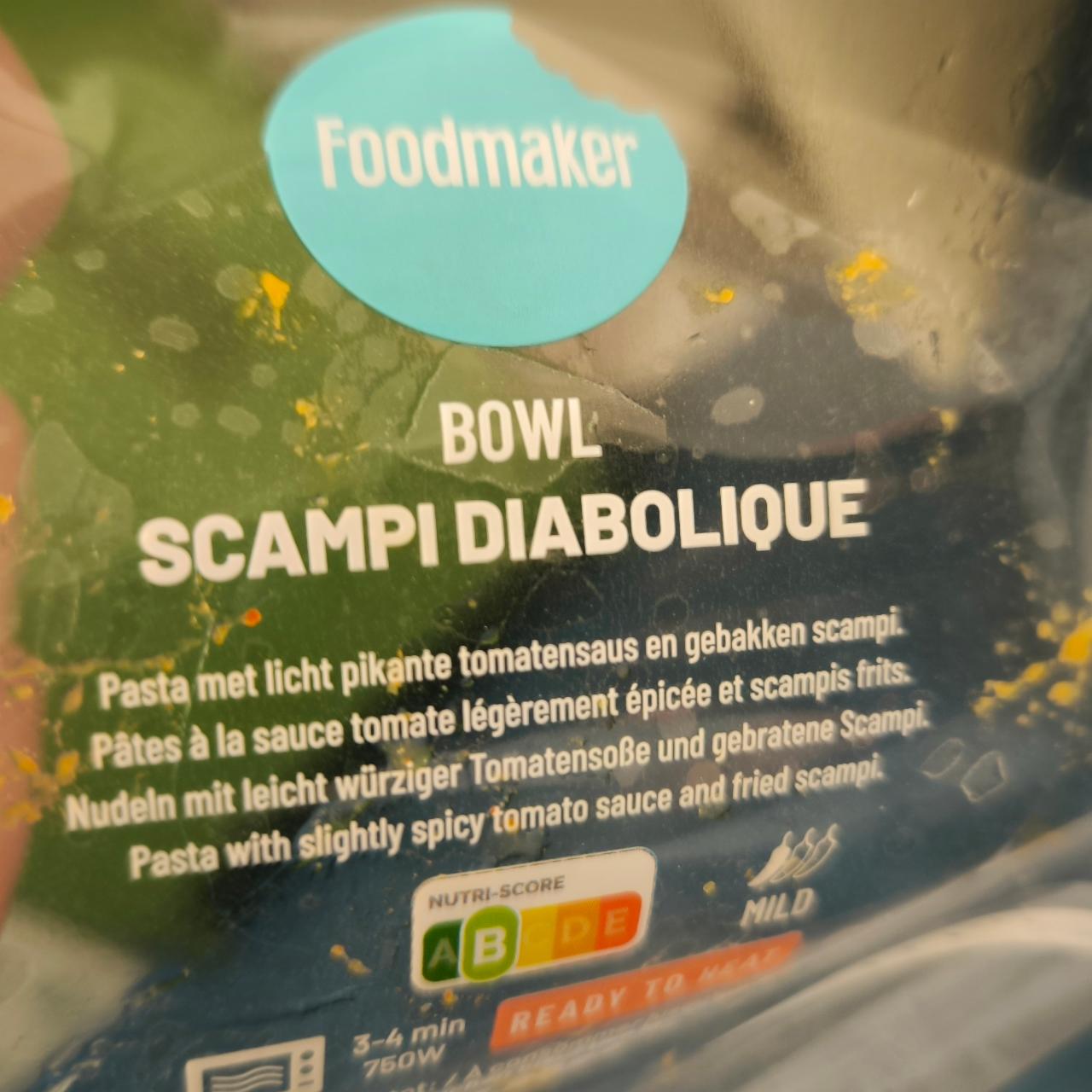 Fotografie - Bowl Scampi Diabolique Foodmaker