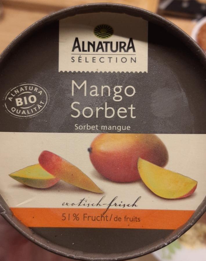 Fotografie - Bio Sorbet Mango Alnatura Sélection