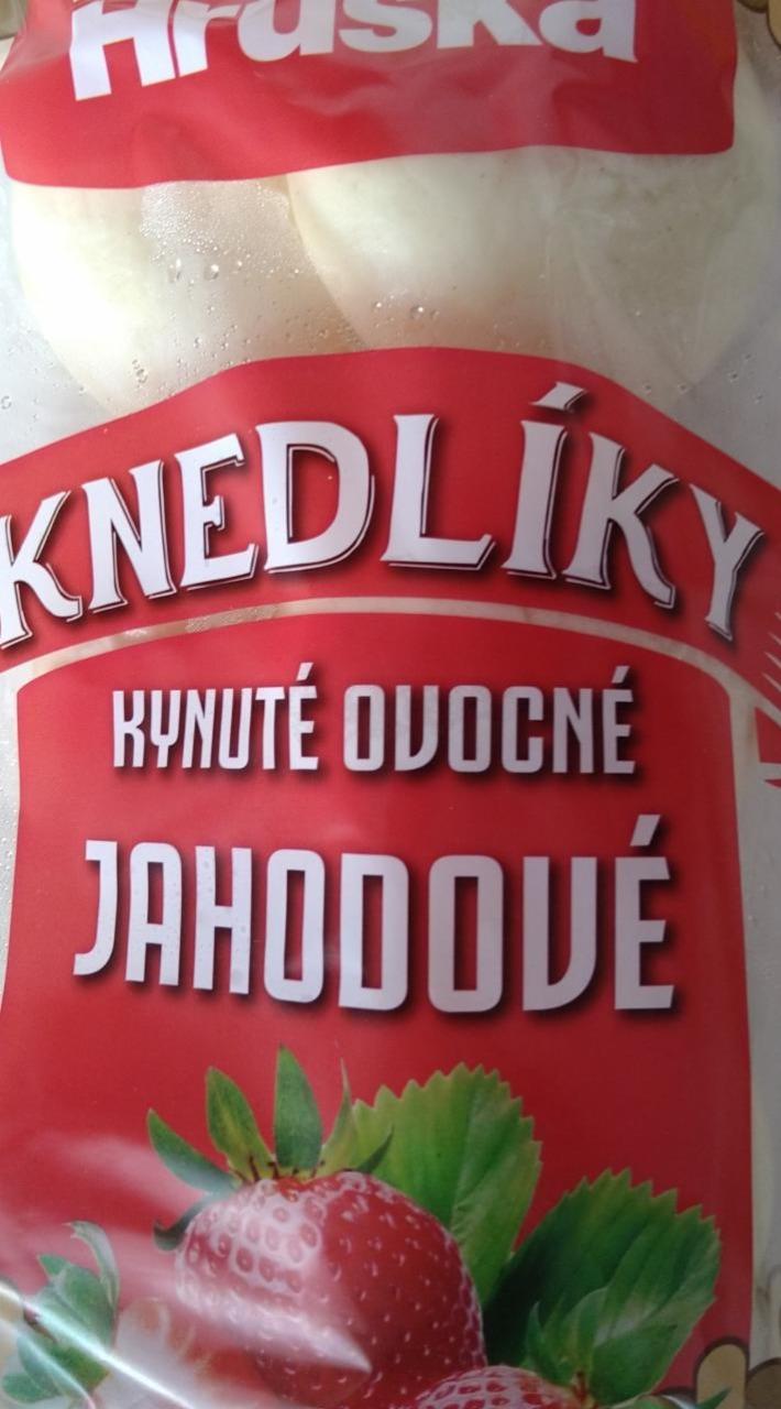 Fotografie - Knedlíky kynuté ovocné jahodové Hruška