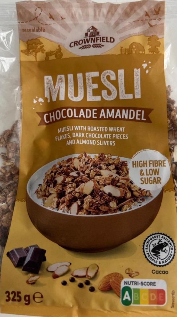 Fotografie - Muesli chocolade amandel Crownfield