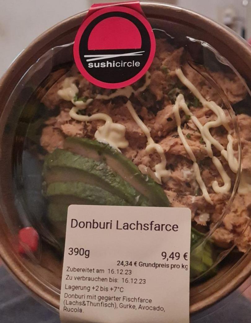 Fotografie - Donburi Lachsfarce SushiCircle