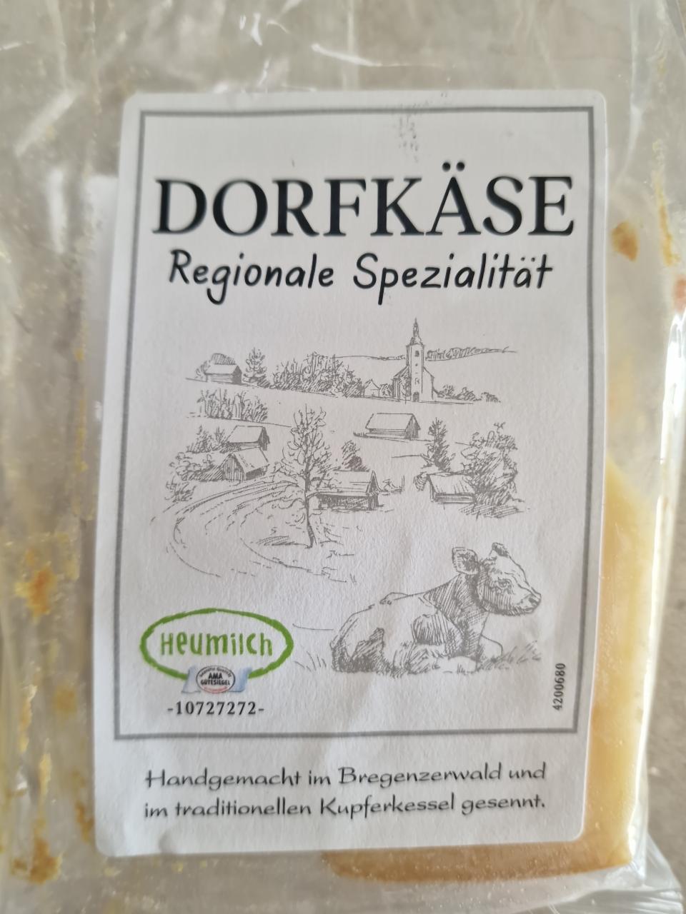 Fotografie - Dorfkäse Regionale Spezialität Heumilch Alma