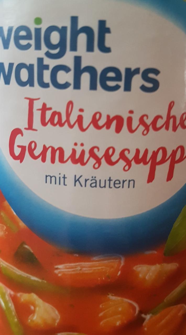 Fotografie - Italienische Gemüsesuppe mit Kräutern Weight Watchers