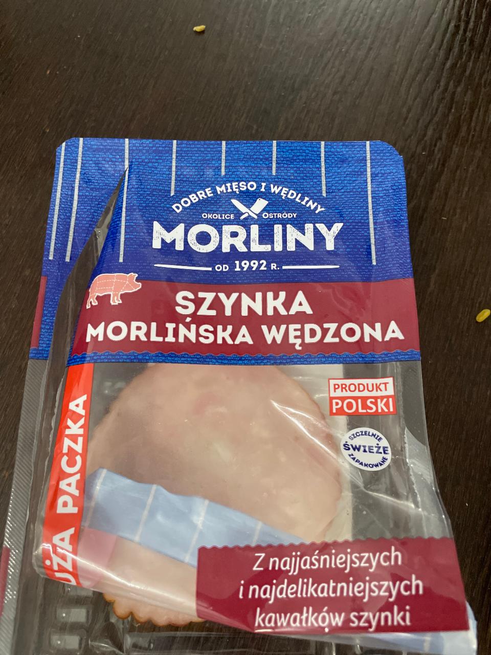 Fotografie - Szynka Morlińska Wędzona Morliny