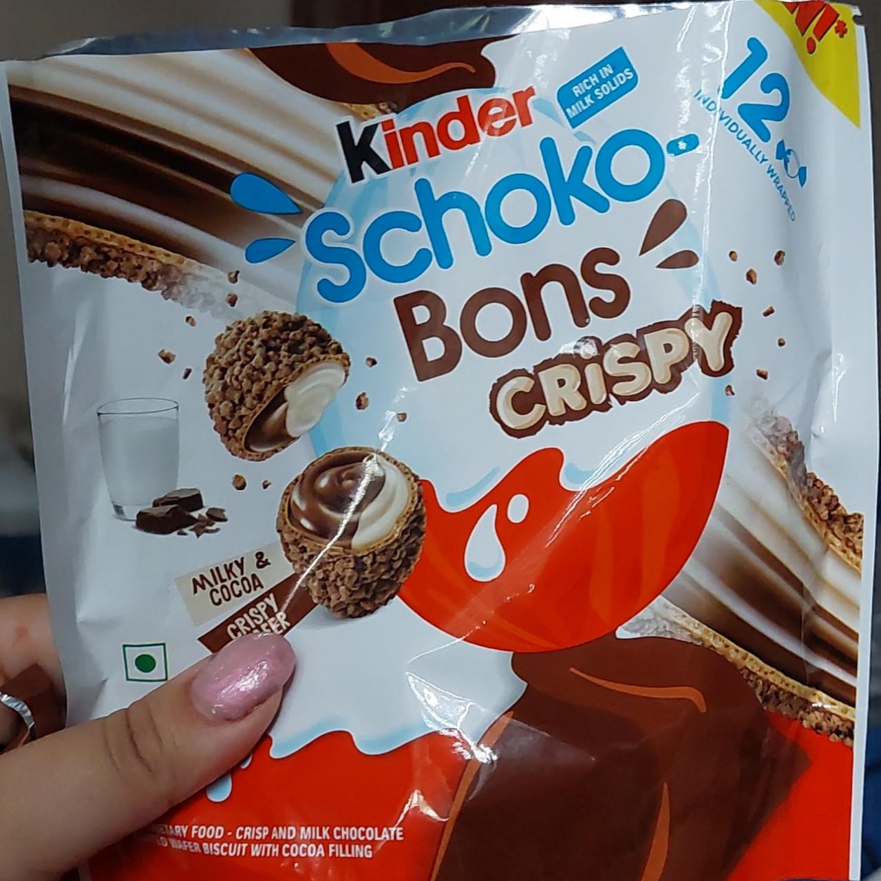 Fotografie - Kinder Crispy Schoko Bons