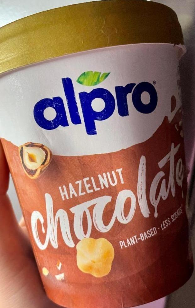 Fotografie - Alpro hazelnut chocolate