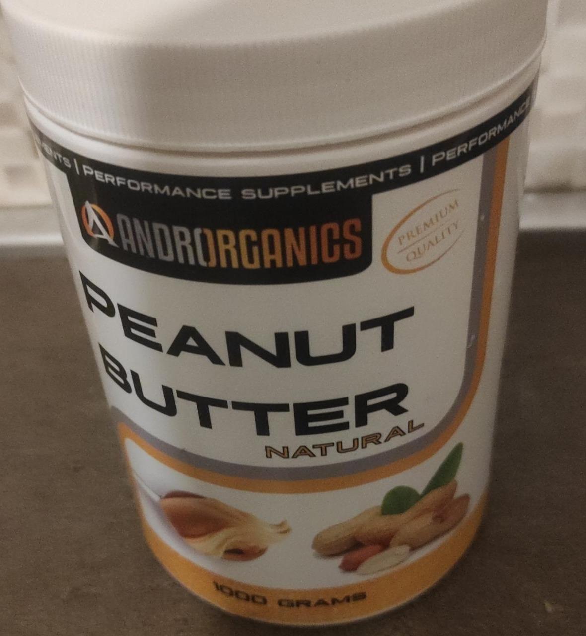 Fotografie - Peanut butter natural Androrganics