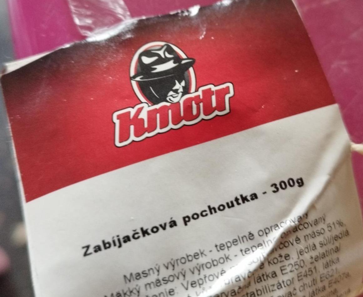 Fotografie - Zabijačková pochoutka Kmotr