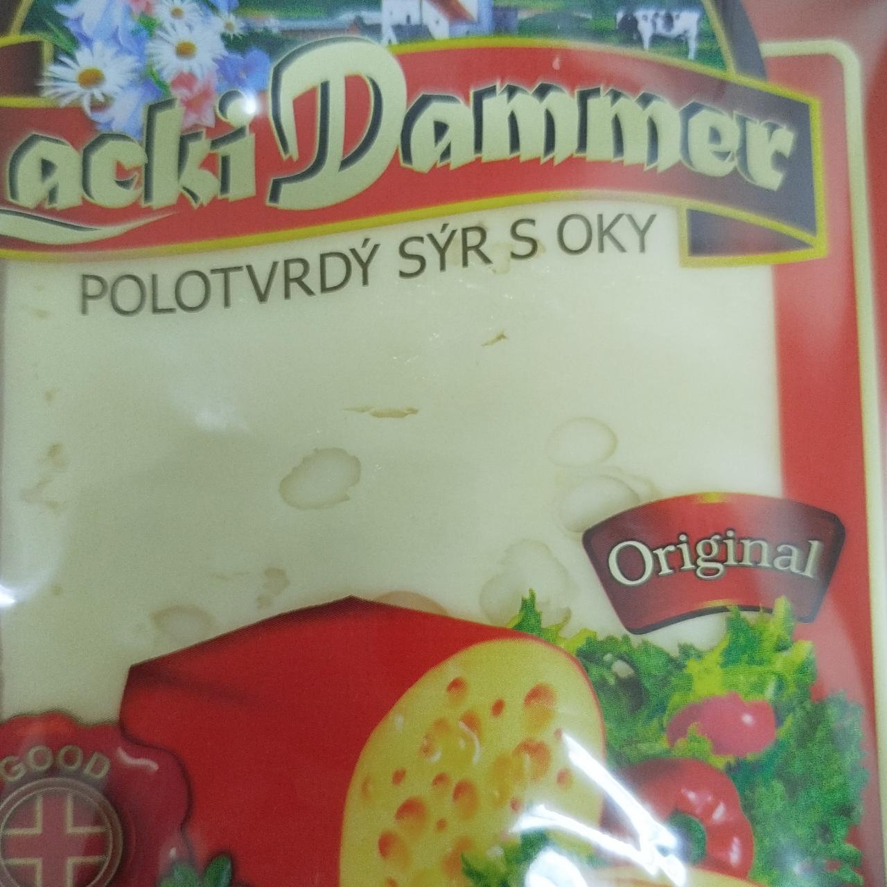 Fotografie - Polotvrdý sýr s oky Original Lacki Dammer