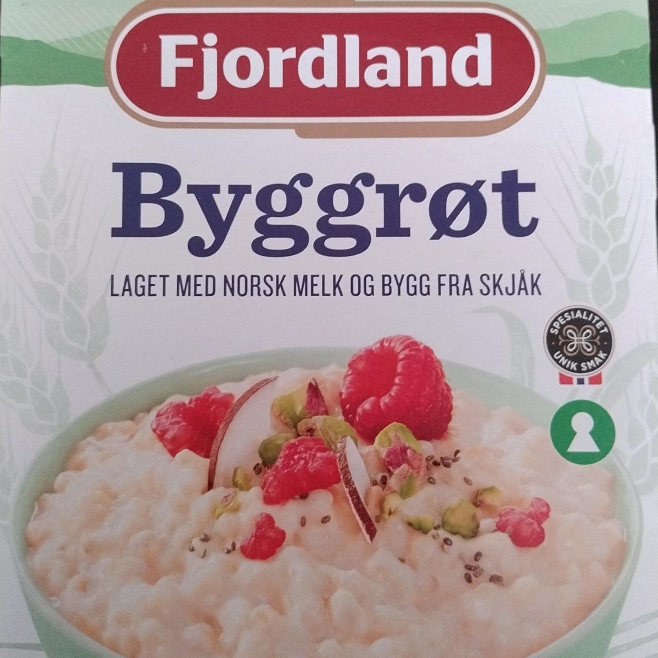 Fotografie - Byggrøt Fjordland