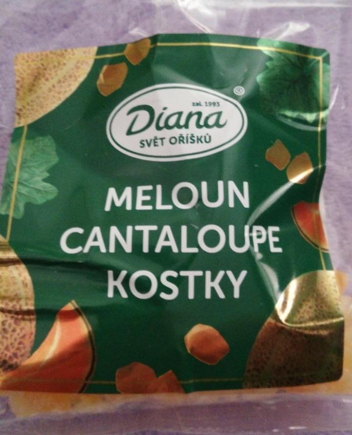 Fotografie - Meloun Cantaloupe kostky Thajsko Diana Svět oříšků