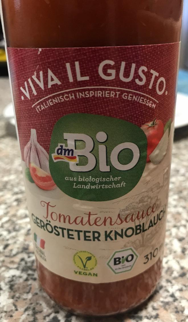 Fotografie - Viva Il Gusto Tomatensauce gerösteter Knoblauch dmBio