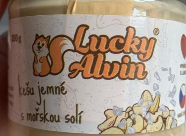 Fotografie - Kešu jemné s mořskou solí Lucky Alvin