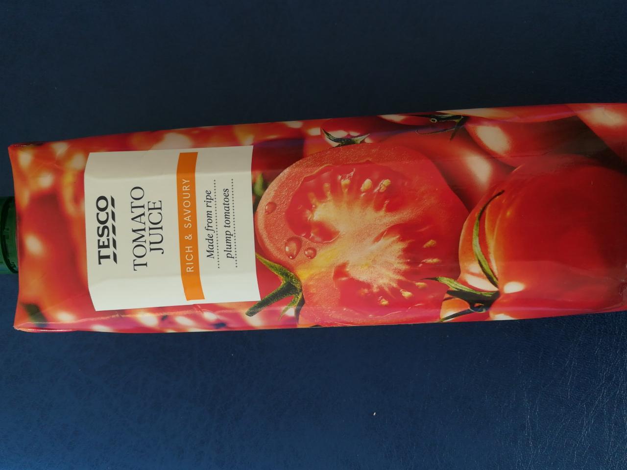 Fotografie - Tomato Juice Rich and Savoury Tesco