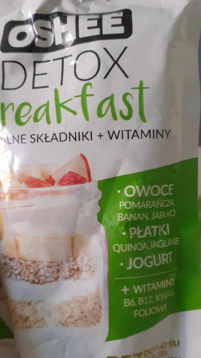 Fotografie - Detox Breakfast Mus jabłko-banan-jogurt-pomarańcza Oshee