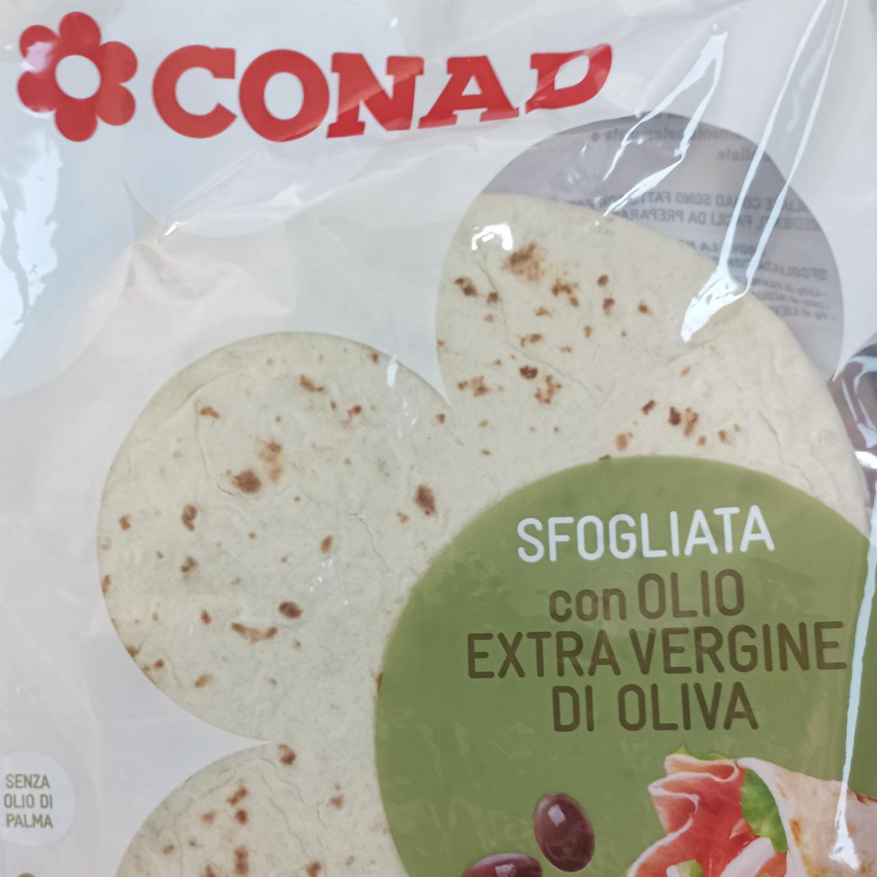 Fotografie - Sfogliata con olio extra vergine di oliva Conad