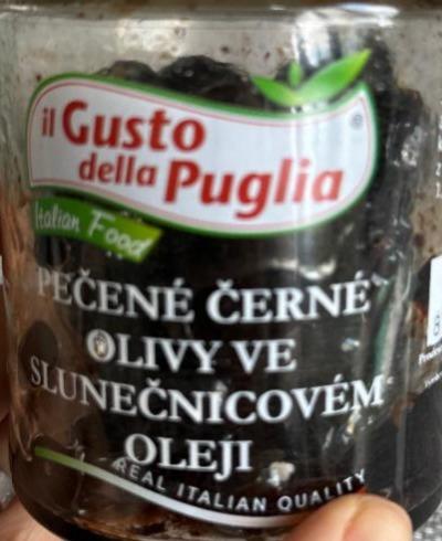 Fotografie - Pečené černé olivy ve slunečnicovém oleji il Gusto della Puglia