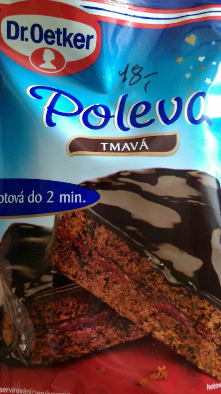 Fotografie - Poleva Tmavá Dr.Oetker