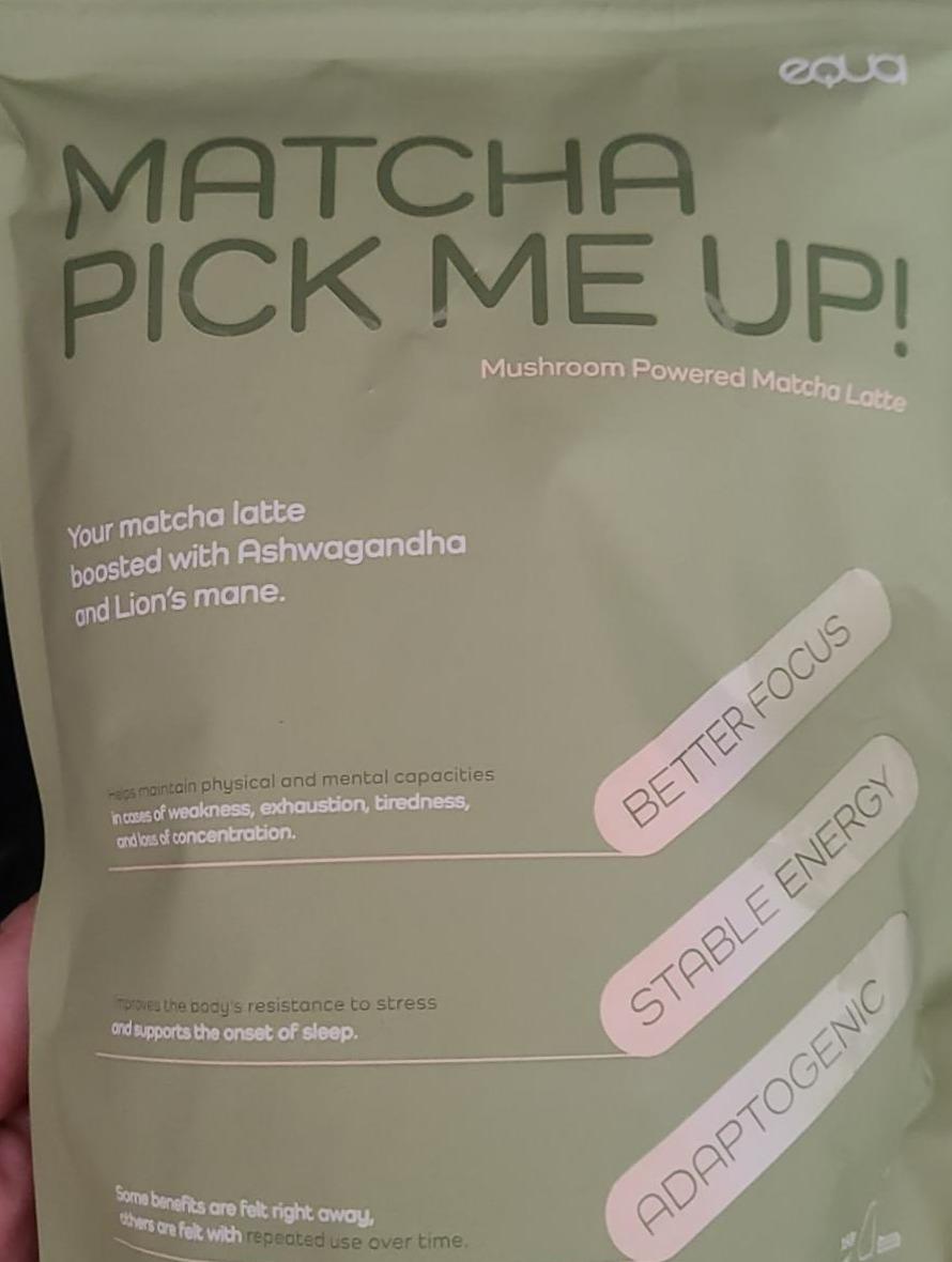 Fotografie - Matcha Pick Me Up Equa