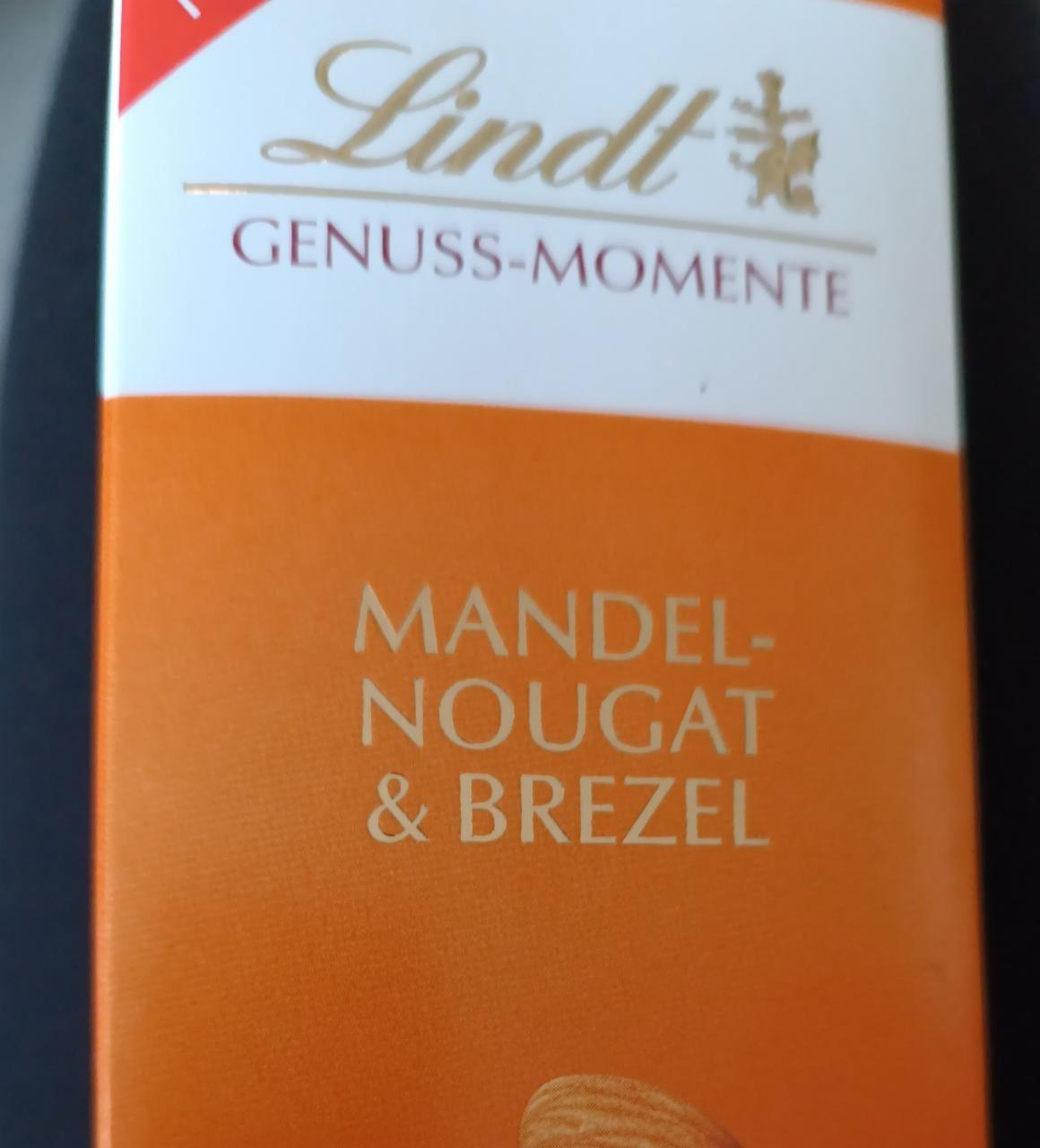 Fotografie - Mandel-Nougat & Brezel Lindt