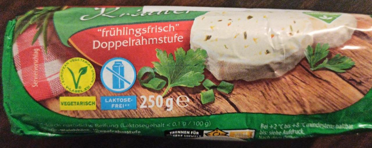 Fotografie - Weichkäse Rolle Kräuten Cremisée