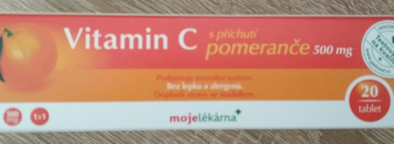 Fotografie - Vitamín C s příchutí pomeranče - mojelékárna