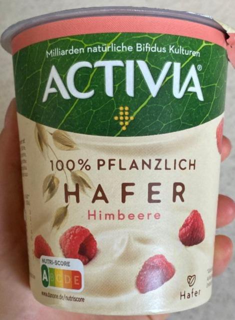 Fotografie - 100% Pflanzlich Hafer Himbeere Activia