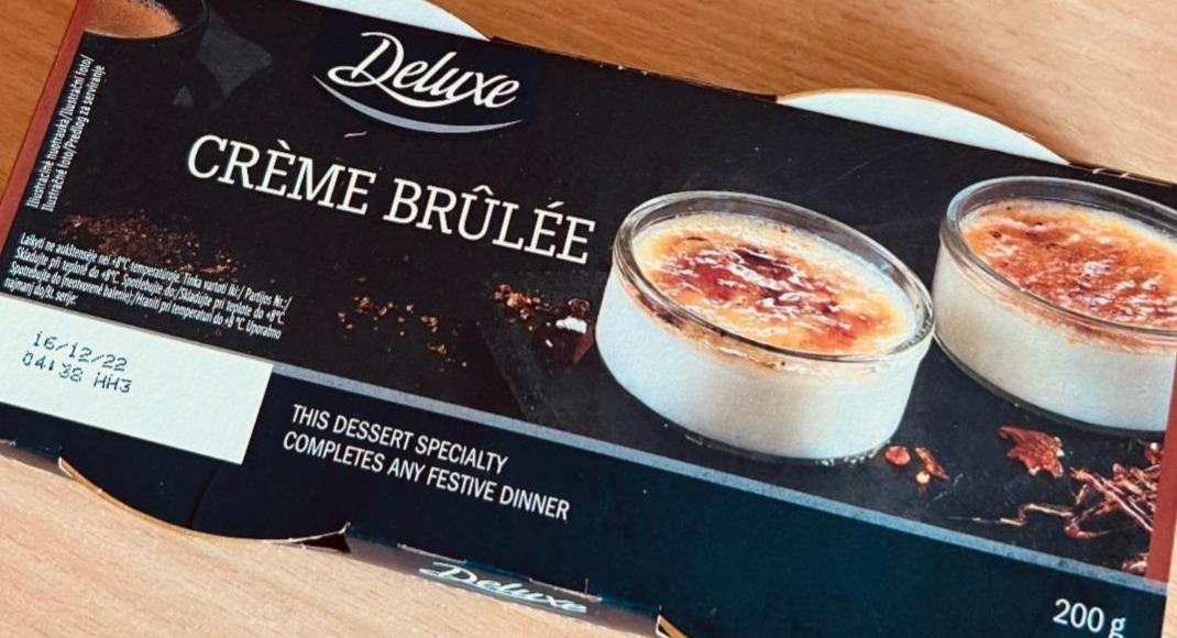 Fotografie - Deluxe créme brulée Lidl