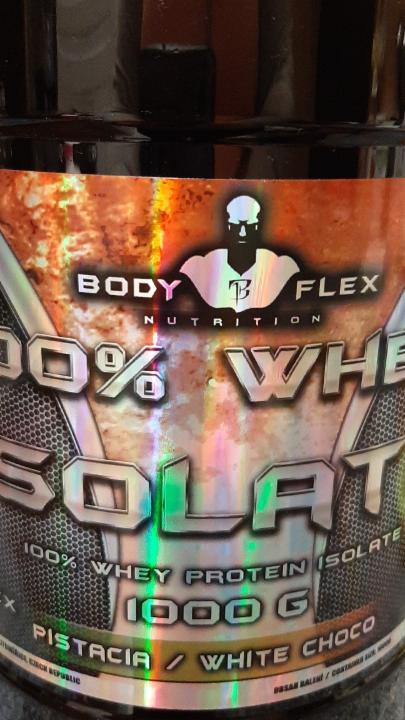 Fotografie - 100% Whey Protein Isolate Pistacia/White Choco BodyFlex