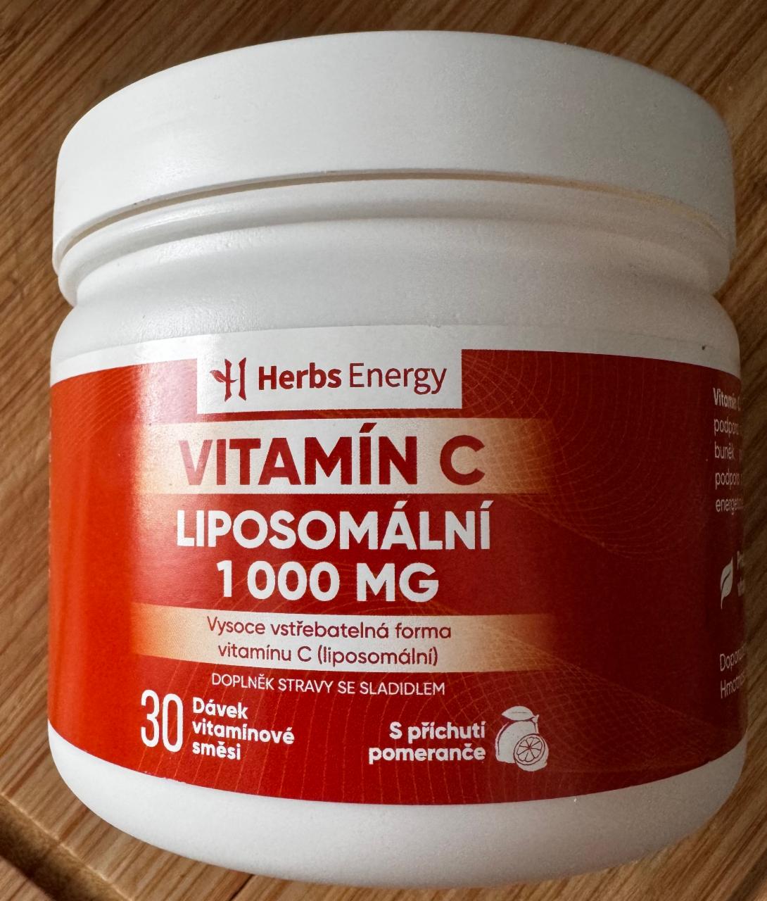 Fotografie - Vitamín C liposomální 1000mg Herbs Energy