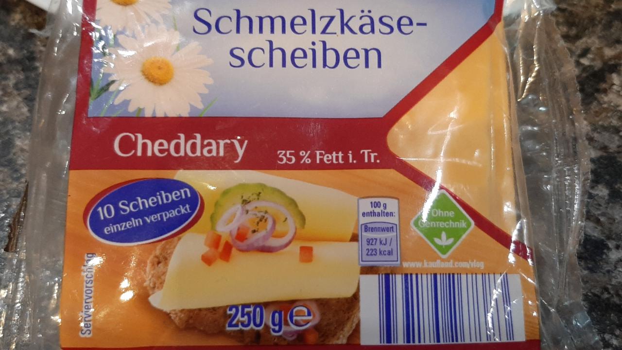 Fotografie - Schmelzkäse Scheiben Cheddary K-Classic