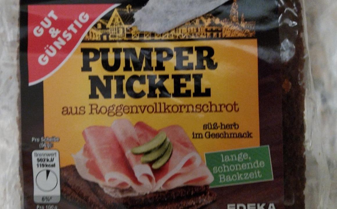 Fotografie - Pumpernickel aus Roggenvollkornschrot Gut & Günstig