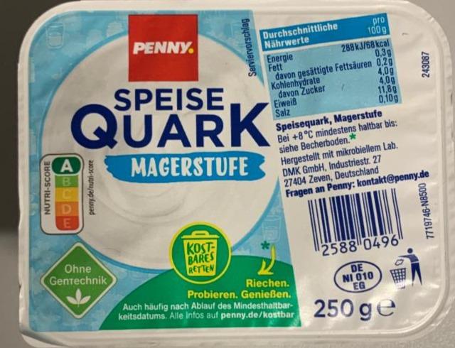 Fotografie - Speise quark magerstufe Penny