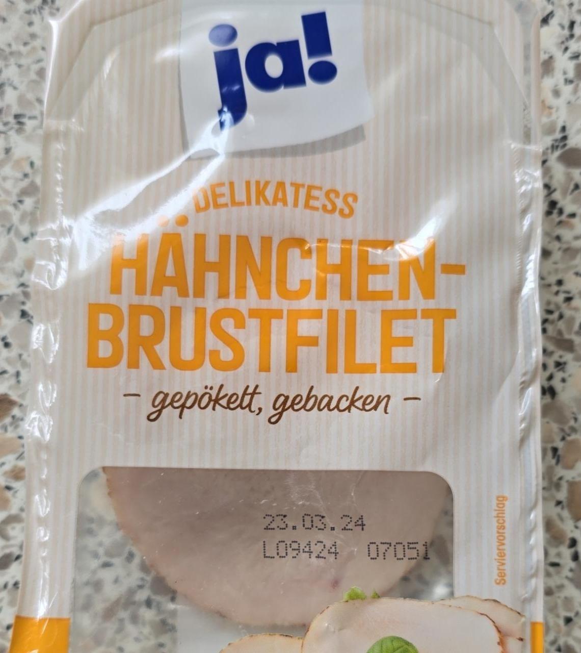 Fotografie - Delikatess Hähnchenbrustfilet gepökelt, gebacken Ja!