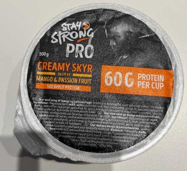 Fotografie - PRO Creamy skyr mango & passion fruit Stay Strong