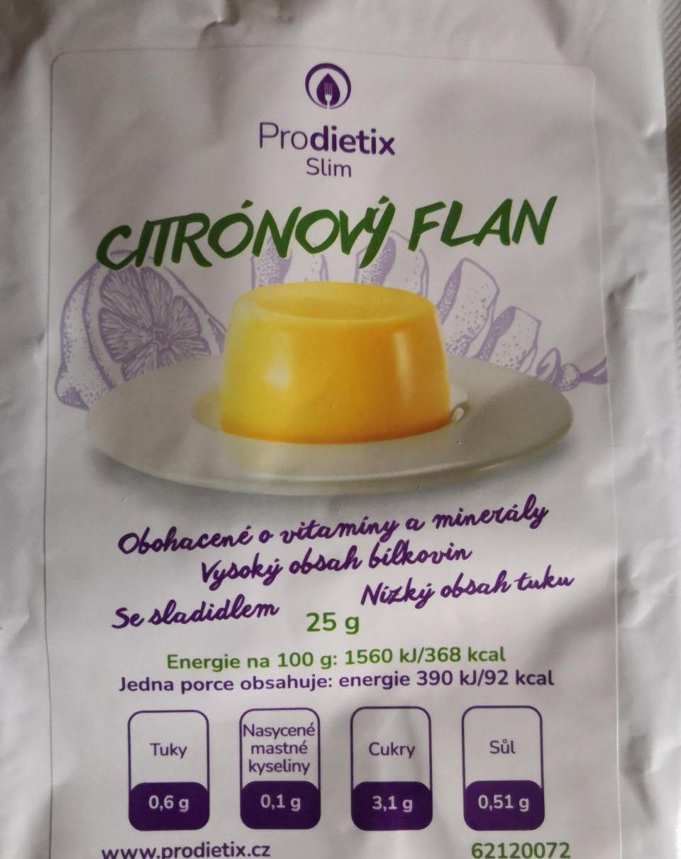 Fotografie - Citrónový flan Prodietix Slim