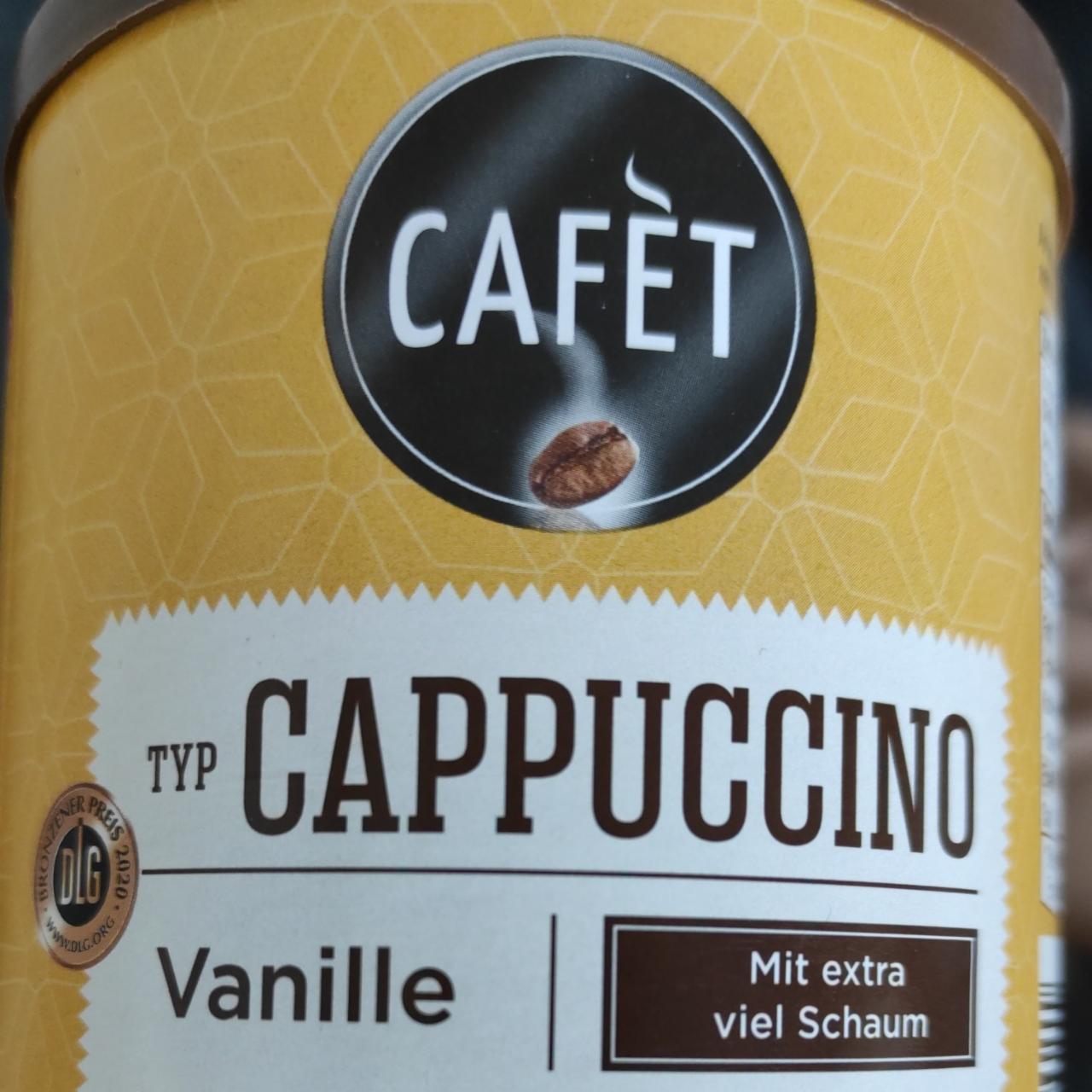 Fotografie - Cappuccino Vanille Cafèt