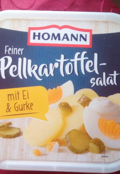 Fotografie - Feiner Pellkartoffelsalat mit Ei & Gurke Homann