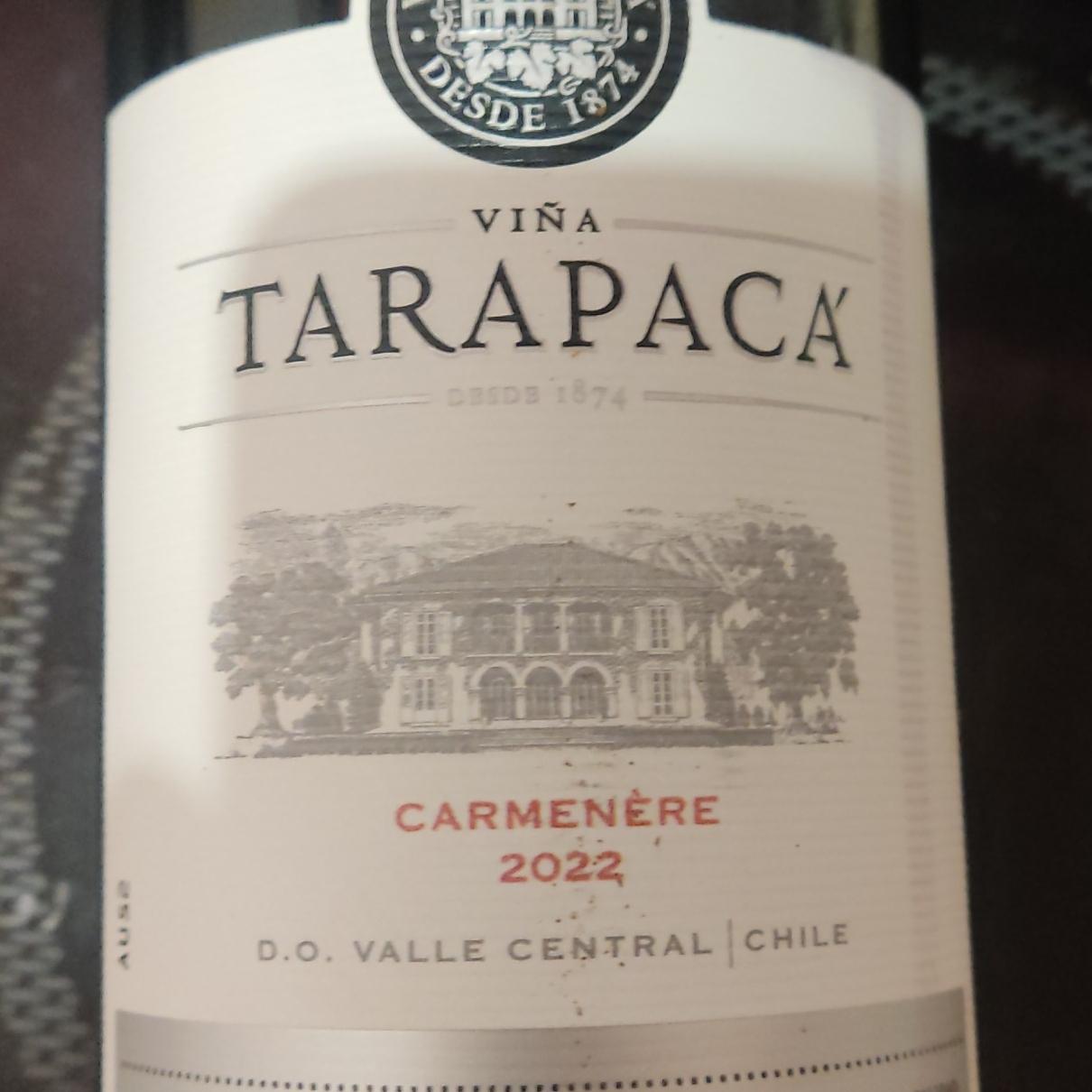 Fotografie - Carmenère Viña Tarapacá