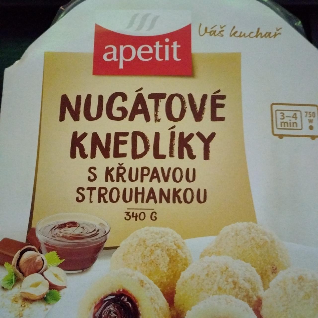 Fotografie - Nugátové knedlíky s křupavou strouhankou Apetit