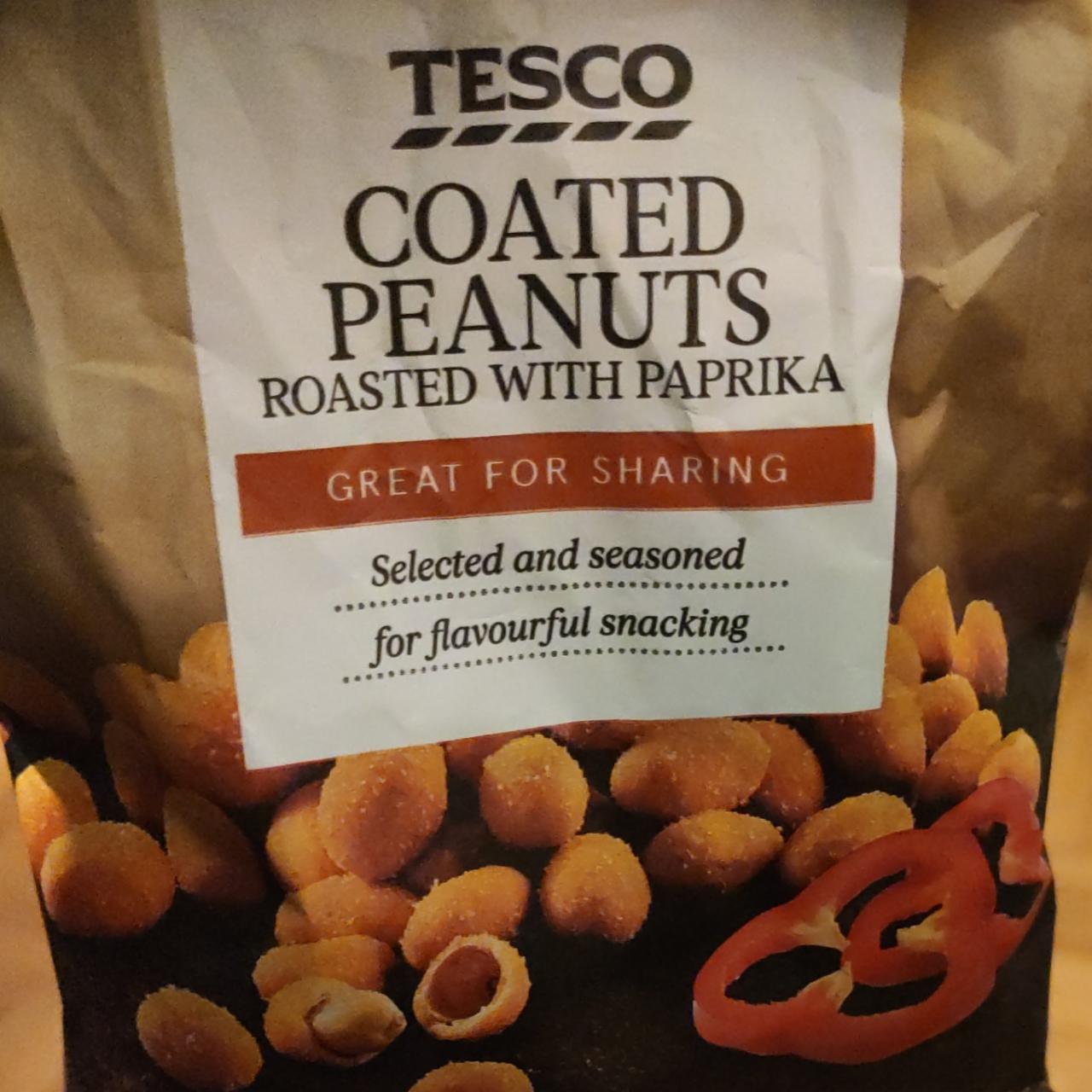 Fotografie - Coated Peanuts Roasted with Paprika Tesco