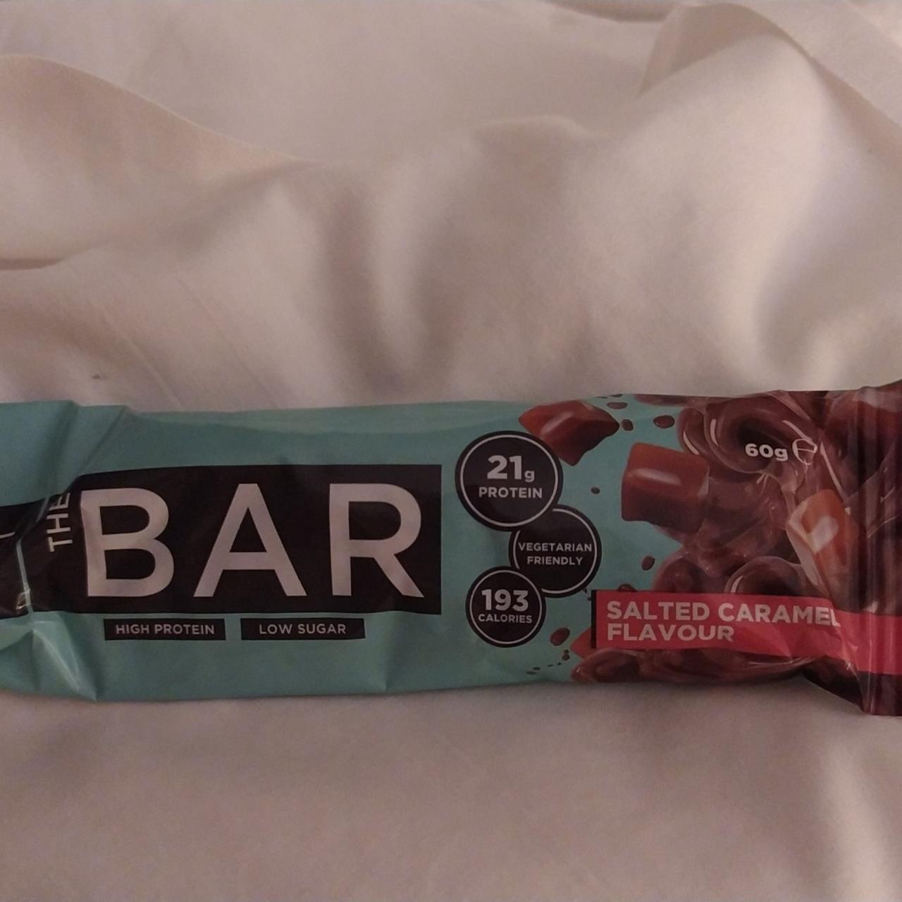 Fotografie - The bar Salted caramel PE Nutrition