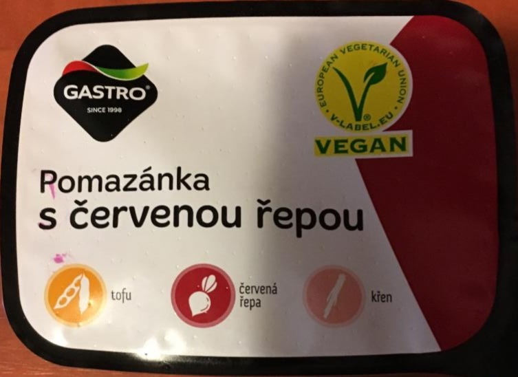 Fotografie - pomazánka s červenou řepou Gastro