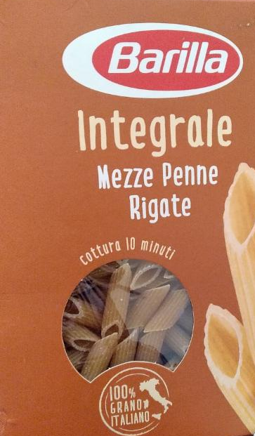 Fotografie - Barilla integrale mezze penne rigate