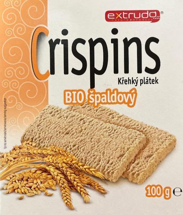 Fotografie - Crispins křehký plátek BIO špaldový