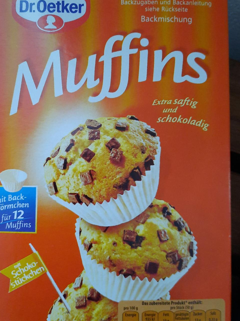 Fotografie - muffins Dr.Oetker