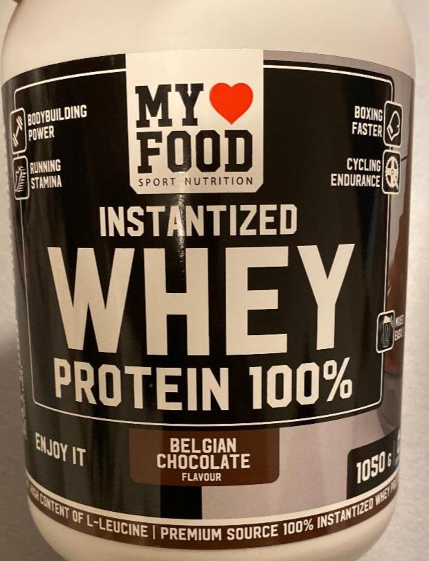 Fotografie - Whey protein belgian chocolate My Food